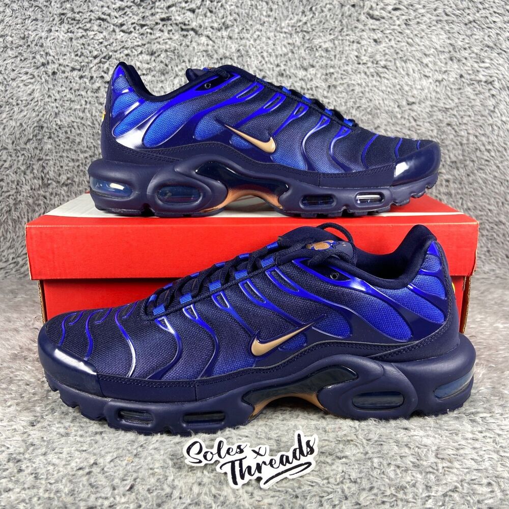 Nike Air Max Plus OG 'FFF' Size 10 Men Black Blue Copper IQ0170-400